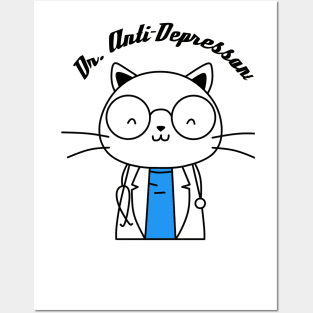 Doctor Cat Posters and Art